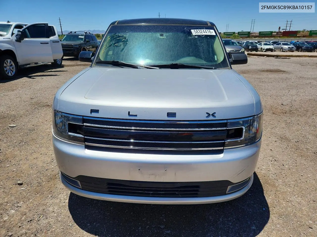 2019 Ford Flex Sel VIN: 2FMGK5C89KBA10157 Lot: 58324416