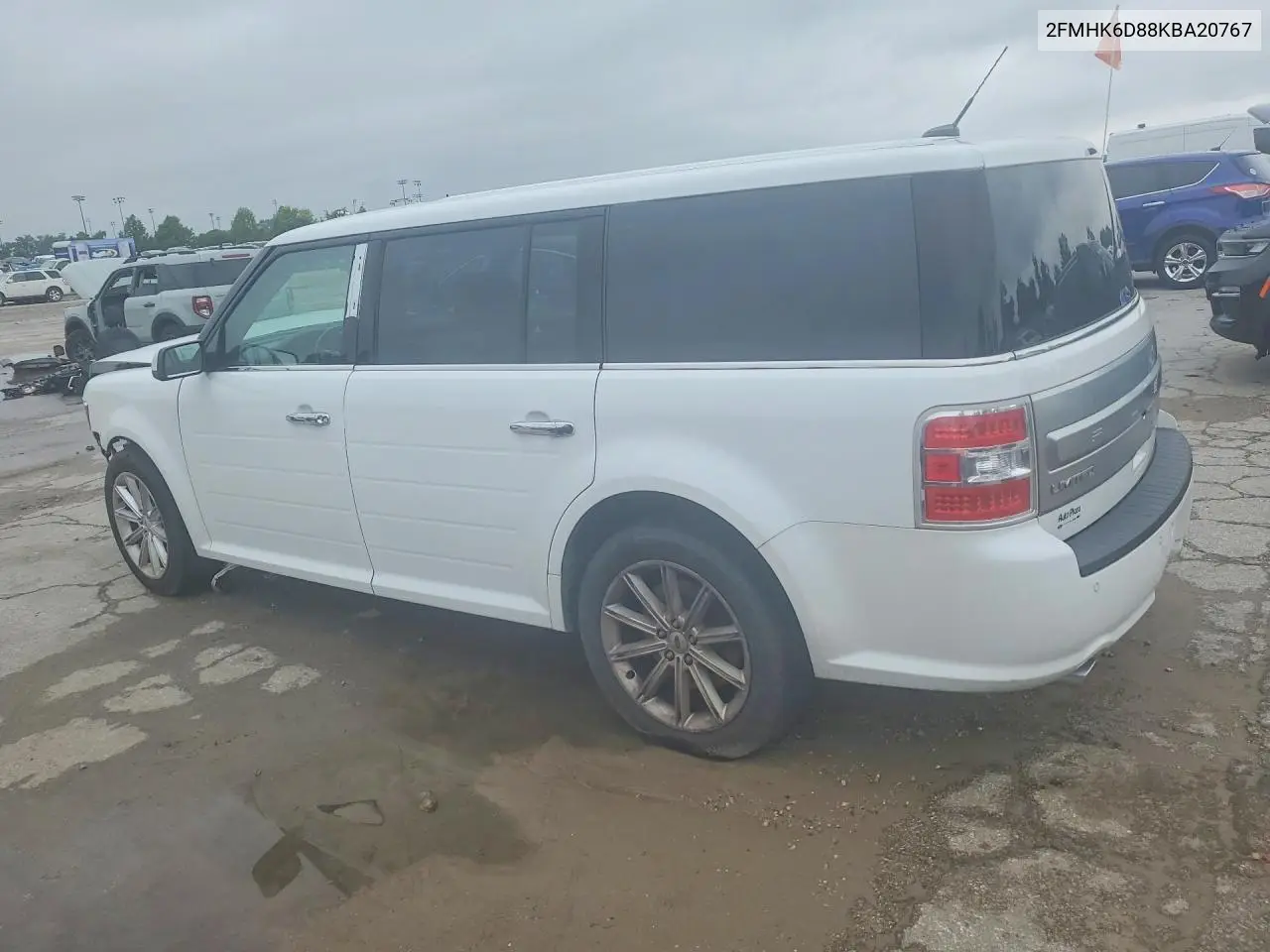 2019 Ford Flex Limited VIN: 2FMHK6D88KBA20767 Lot: 58651226