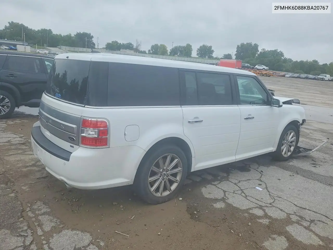 2019 Ford Flex Limited VIN: 2FMHK6D88KBA20767 Lot: 58651226