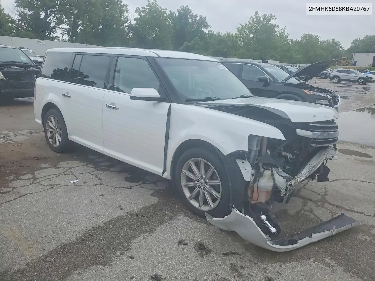 2019 Ford Flex Limited VIN: 2FMHK6D88KBA20767 Lot: 58651226
