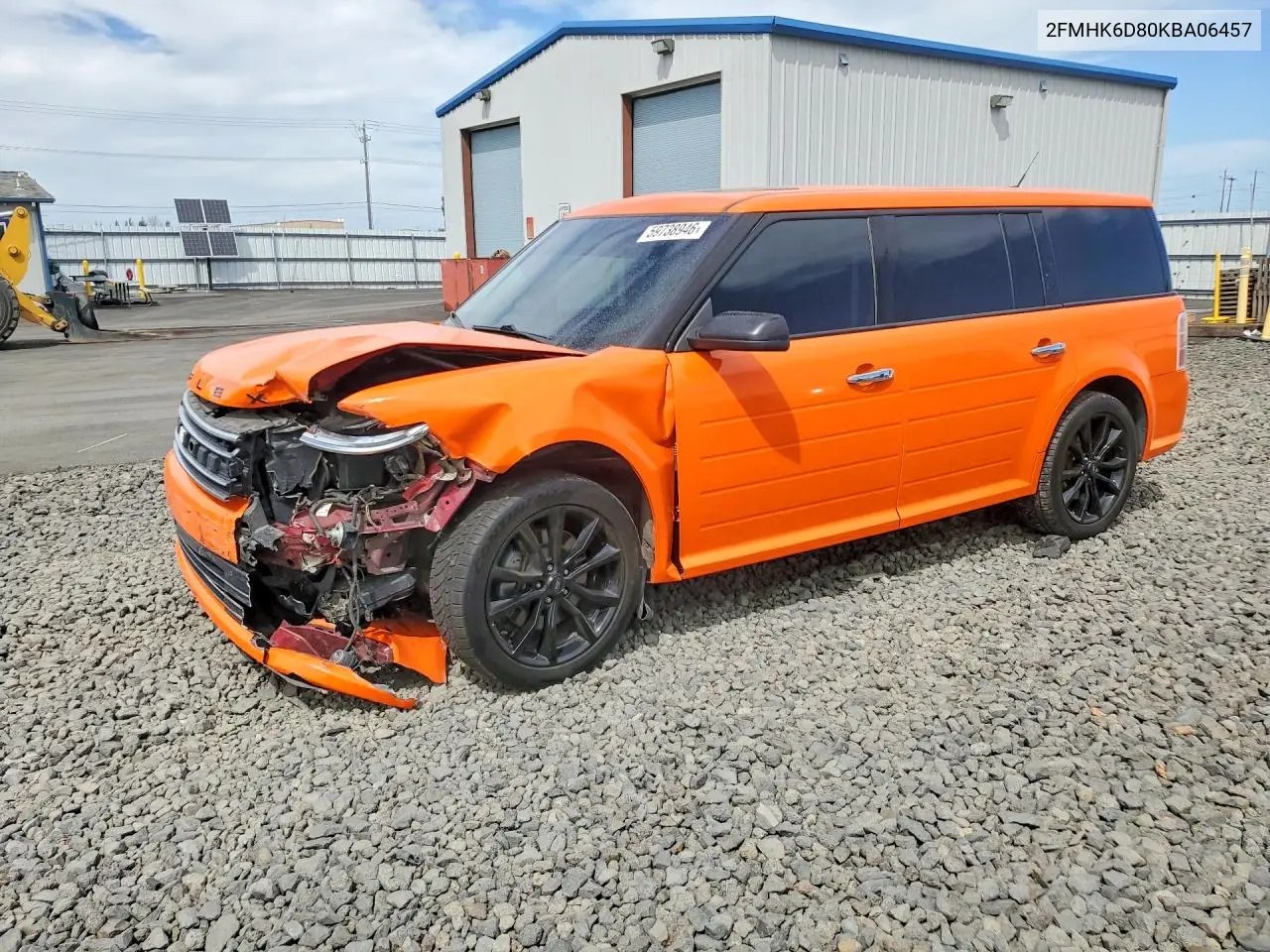 2019 Ford Flex Limited VIN: 2FMHK6D80KBA06457 Lot: 59738946