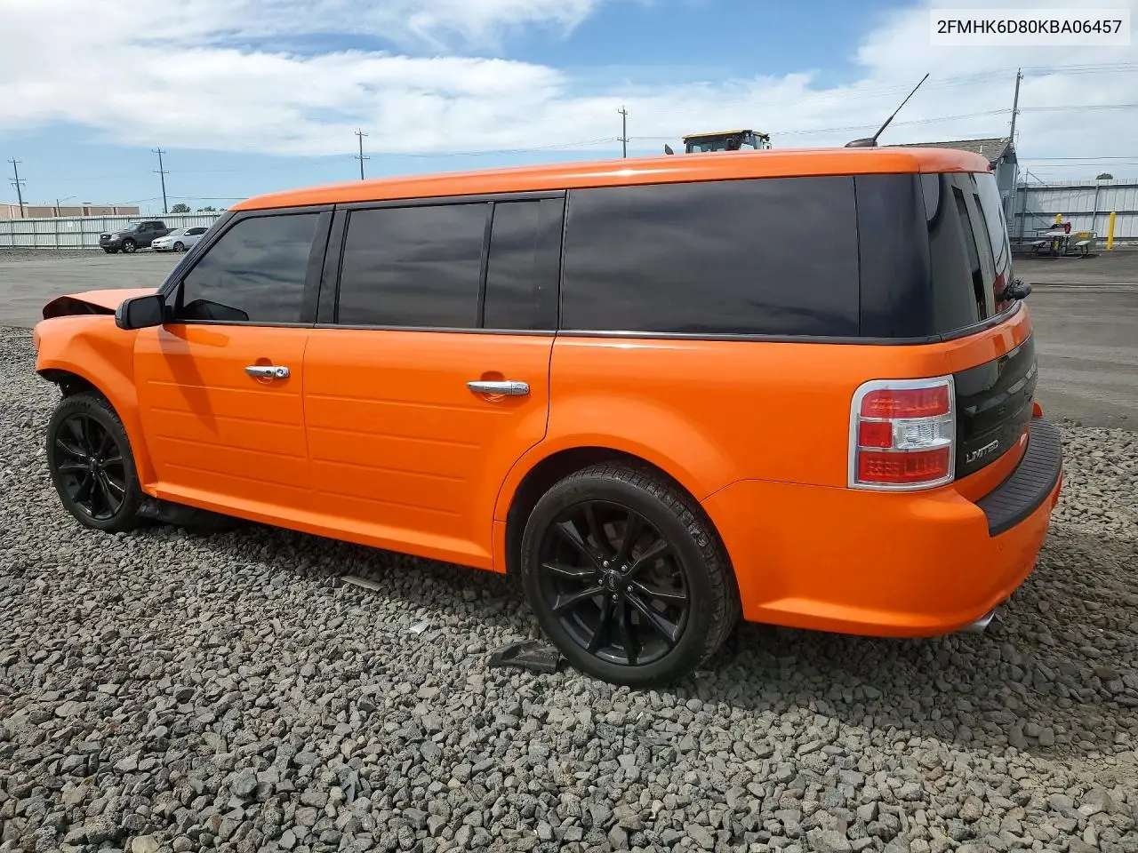 2019 Ford Flex Limited VIN: 2FMHK6D80KBA06457 Lot: 59738946