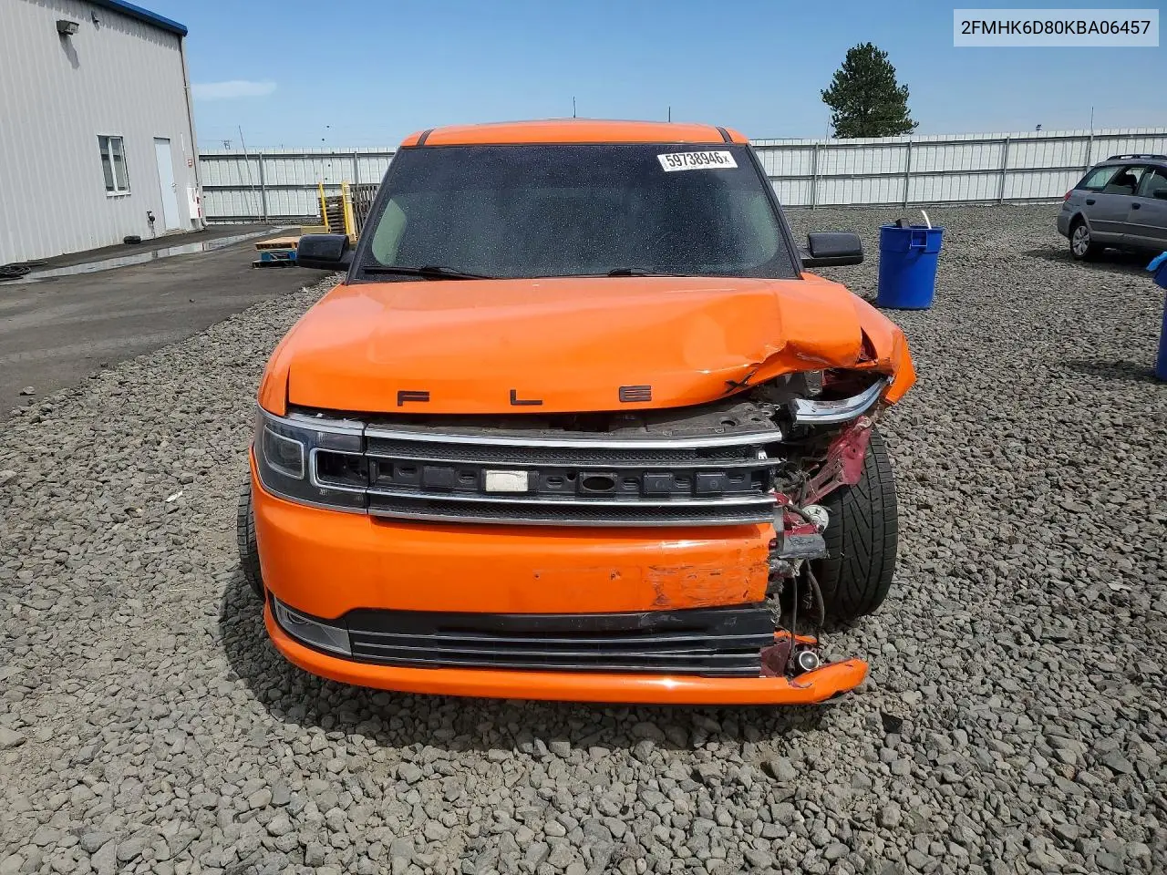 2019 Ford Flex Limited VIN: 2FMHK6D80KBA06457 Lot: 59738946