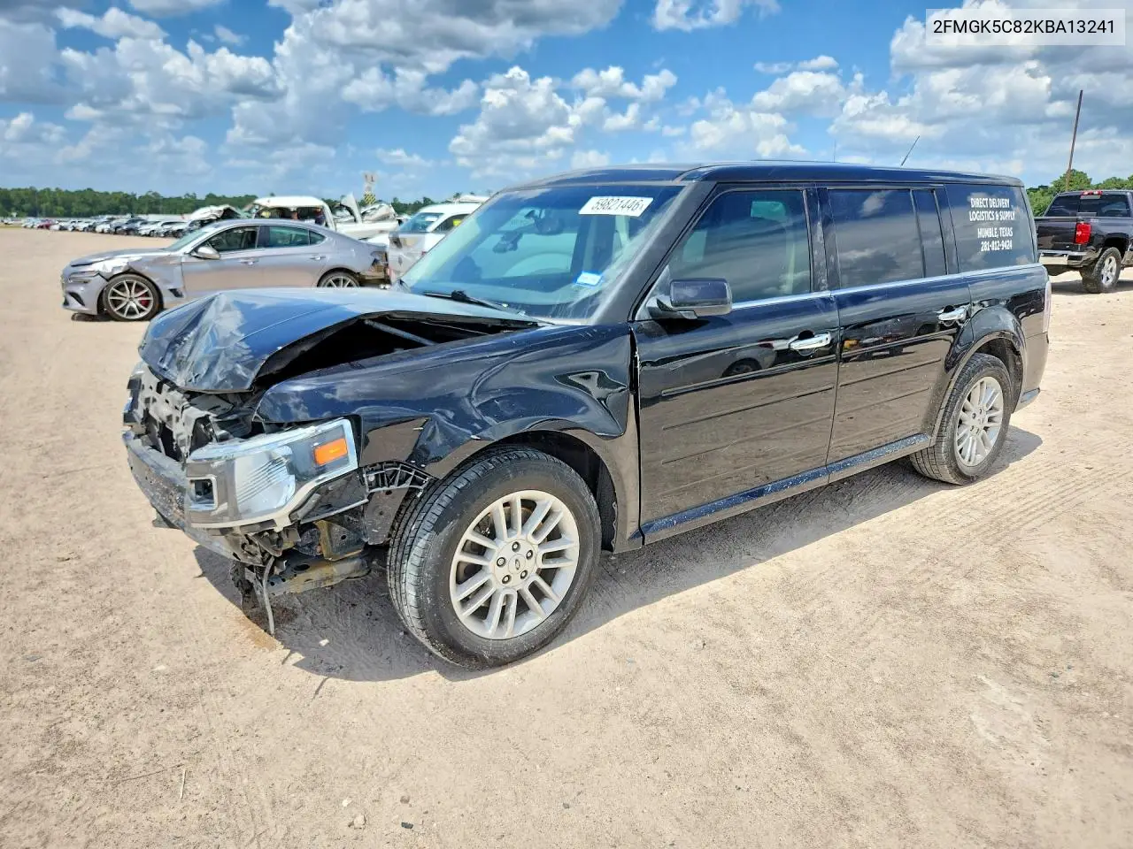 2019 Ford Flex Sel VIN: 2FMGK5C82KBA13241 Lot: 59821446