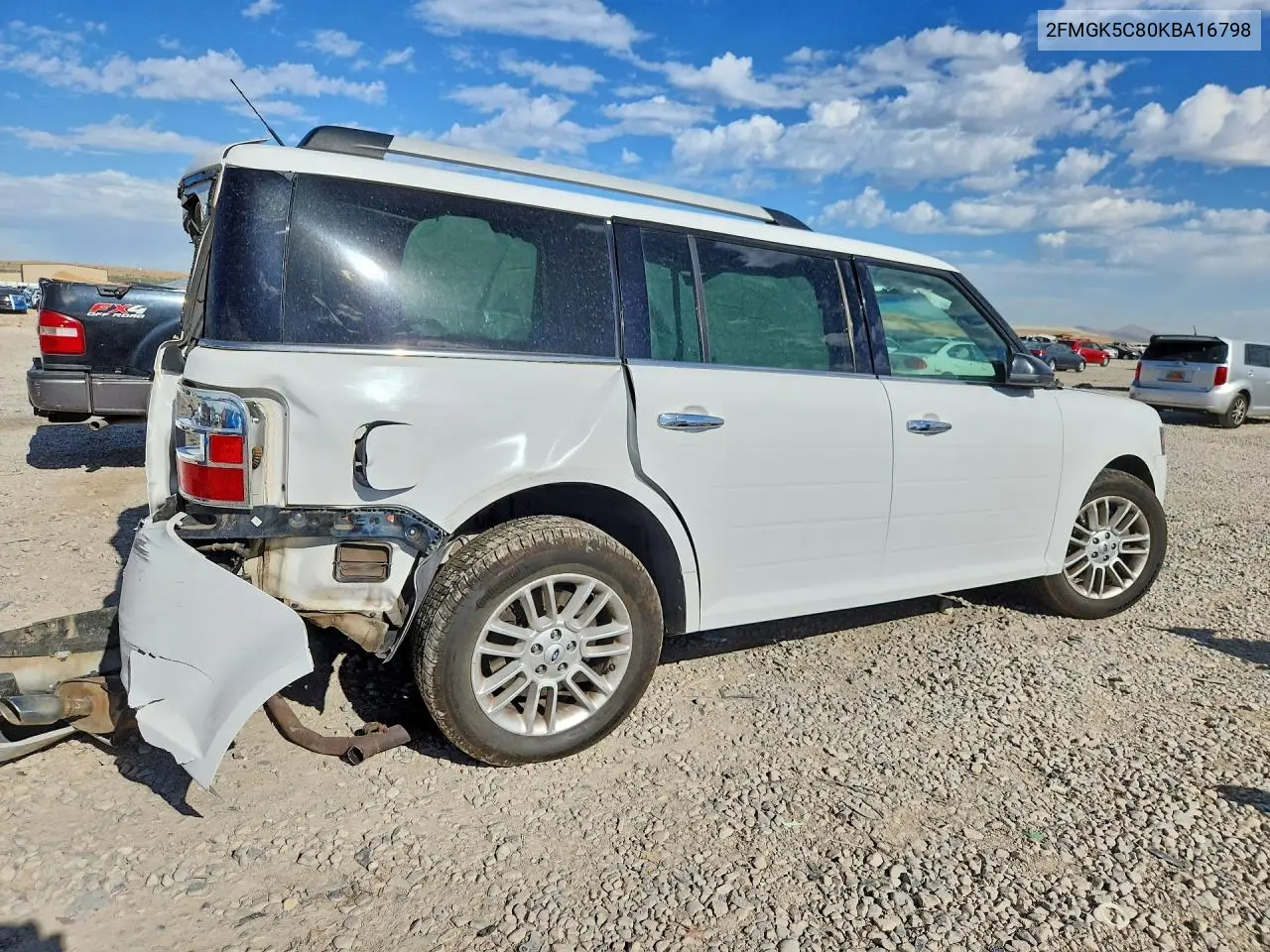 2019 Ford Flex Sel VIN: 2FMGK5C80KBA16798 Lot: 59876946