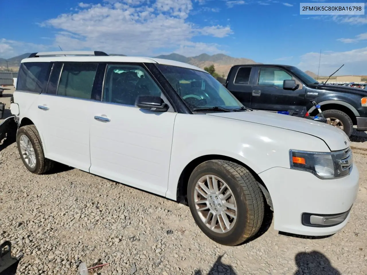 2019 Ford Flex Sel VIN: 2FMGK5C80KBA16798 Lot: 59876946