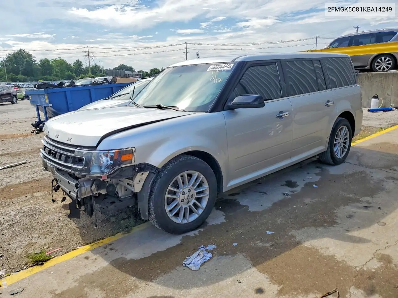 2019 Ford Flex Sel VIN: 2FMGK5C81KBA14249 Lot: 59998466