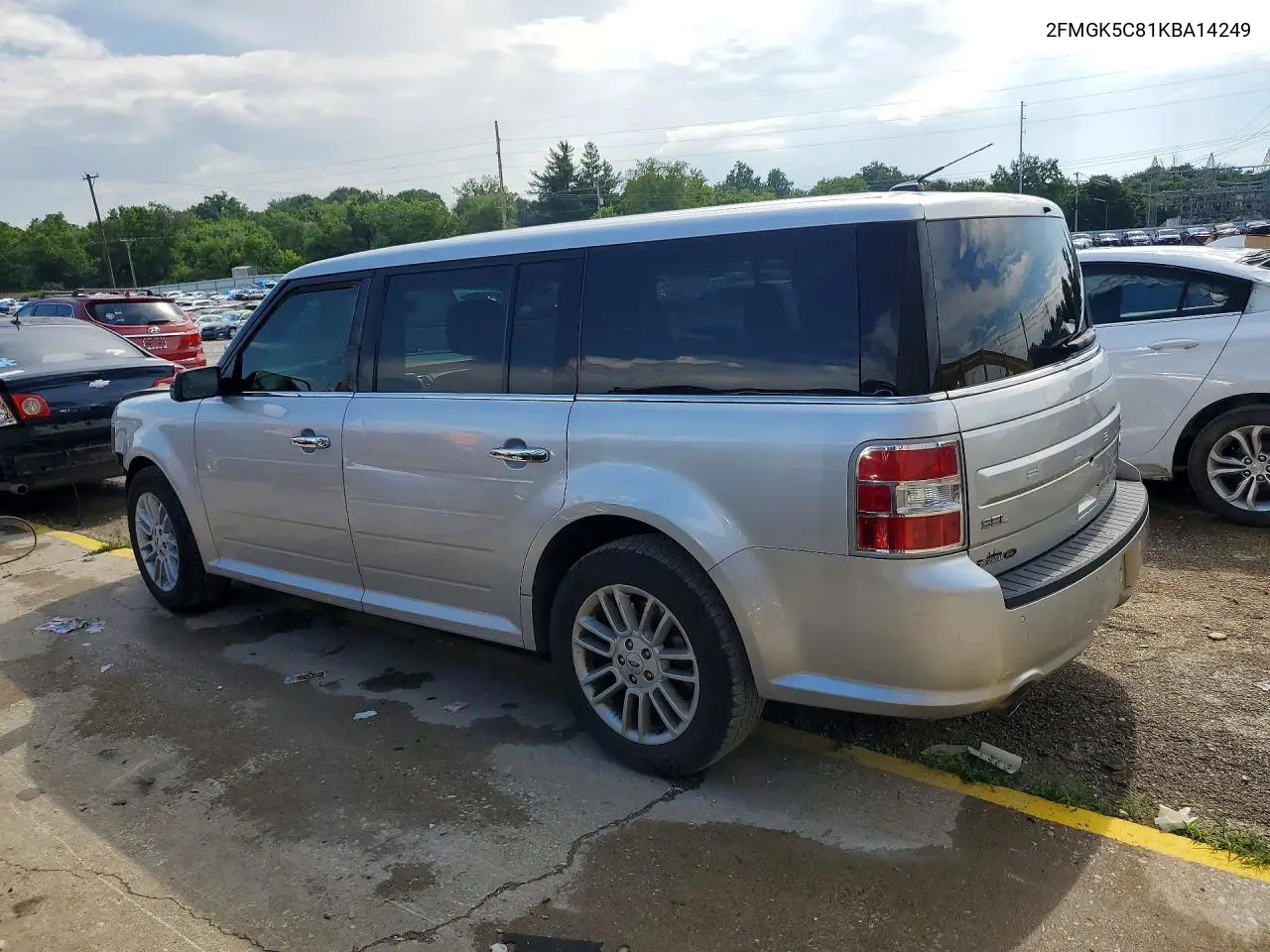 2019 Ford Flex Sel VIN: 2FMGK5C81KBA14249 Lot: 59998466