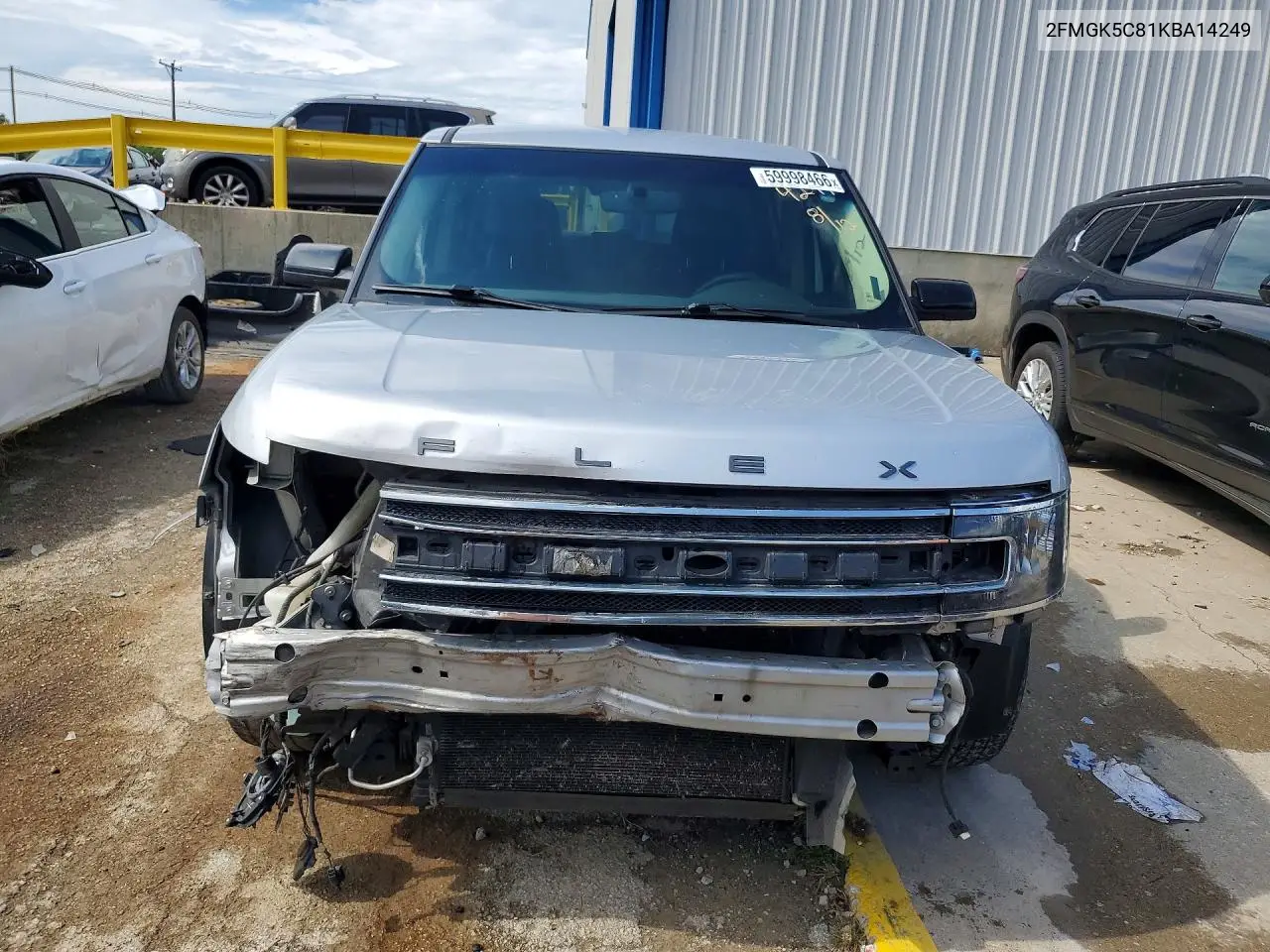 2019 Ford Flex Sel VIN: 2FMGK5C81KBA14249 Lot: 59998466