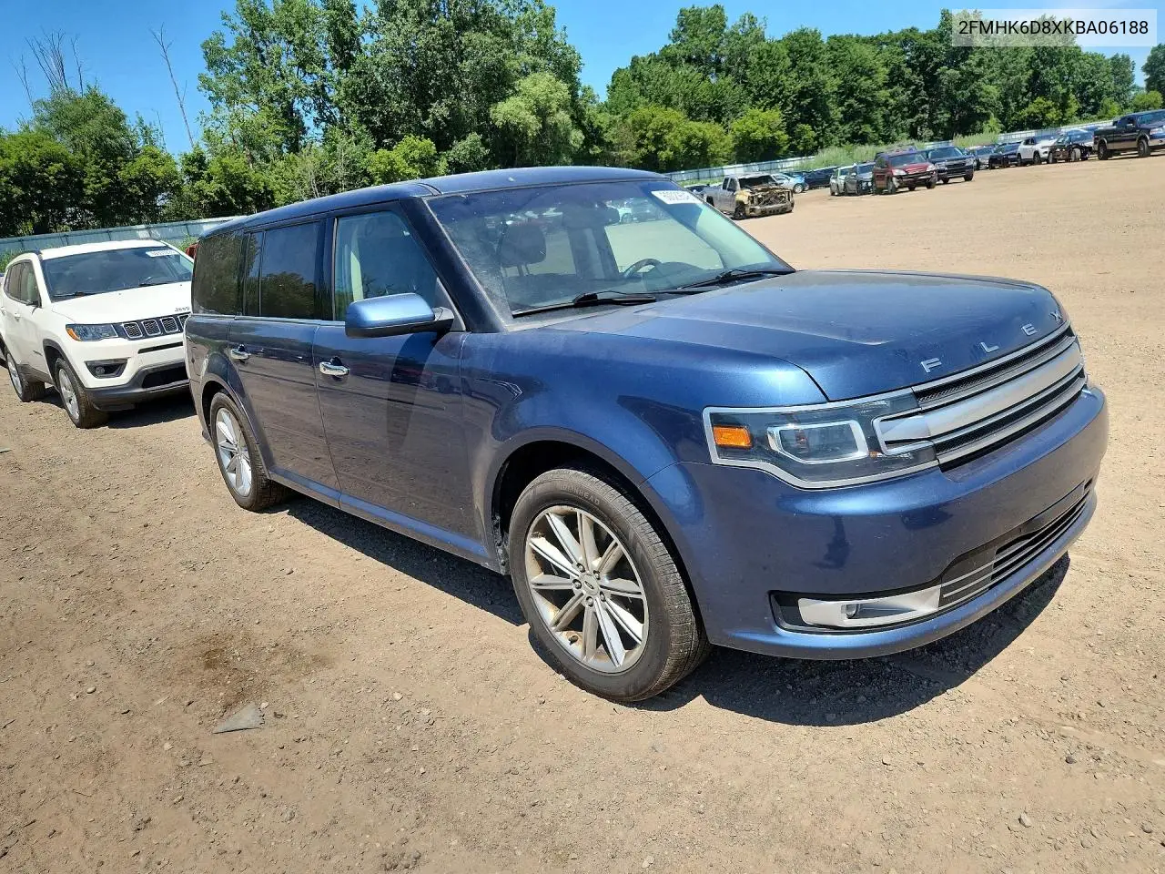 2019 Ford Flex Limited VIN: 2FMHK6D8XKBA06188 Lot: 60029546