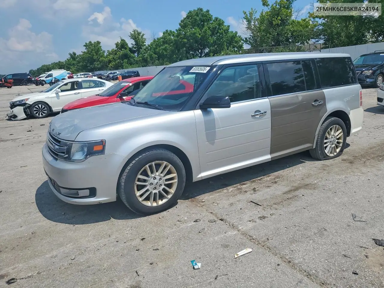 2019 Ford Flex Sel VIN: 2FMHK6C85KBA24194 Lot: 60065606