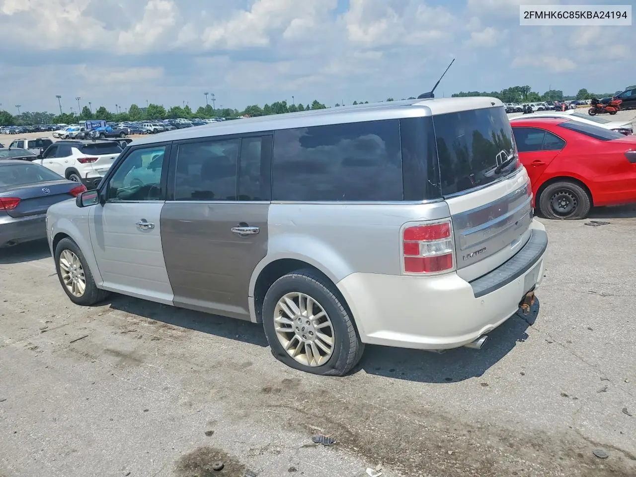 2019 Ford Flex Sel VIN: 2FMHK6C85KBA24194 Lot: 60065606