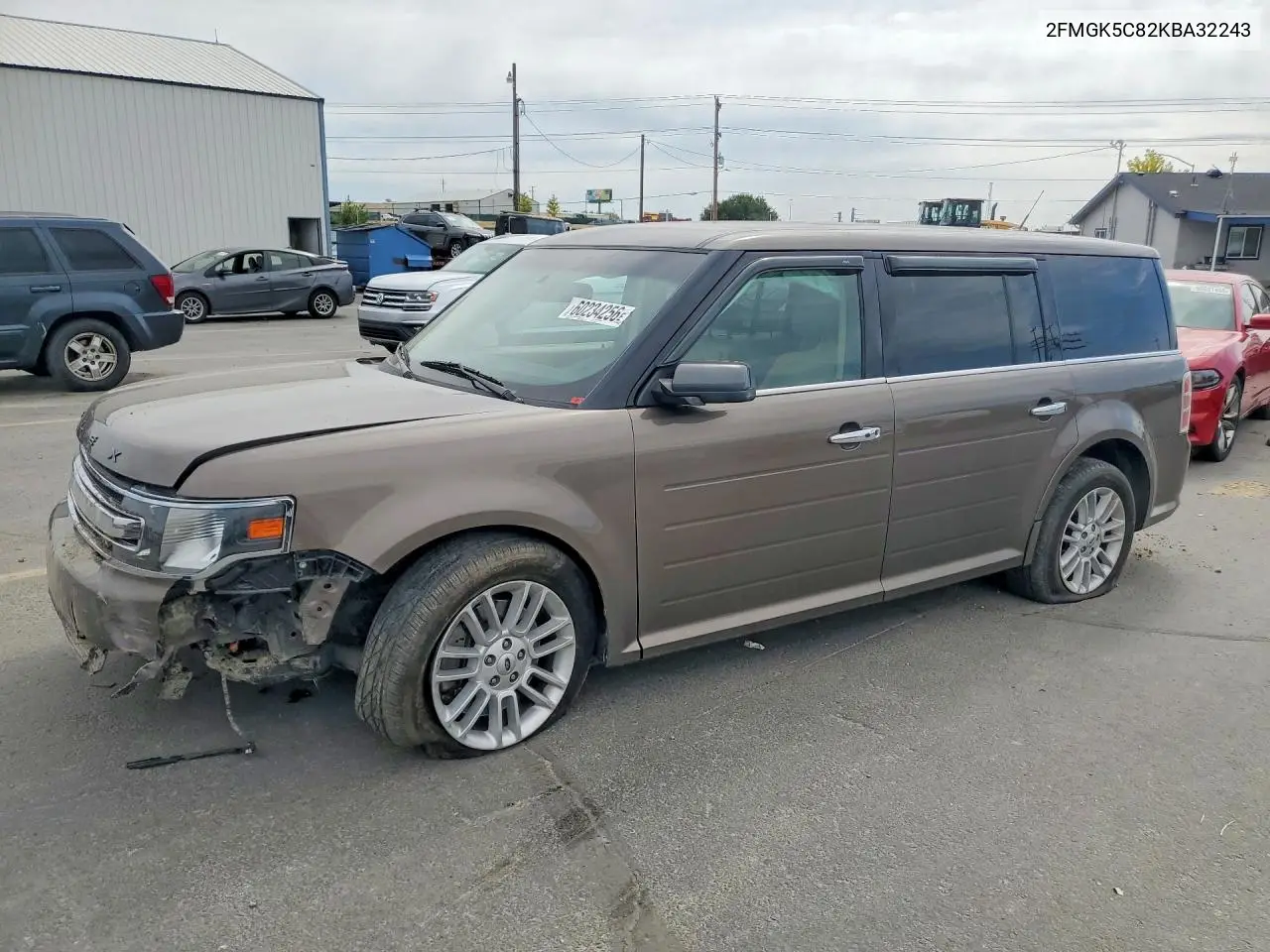 2019 Ford Flex Sel VIN: 2FMGK5C82KBA32243 Lot: 60234256