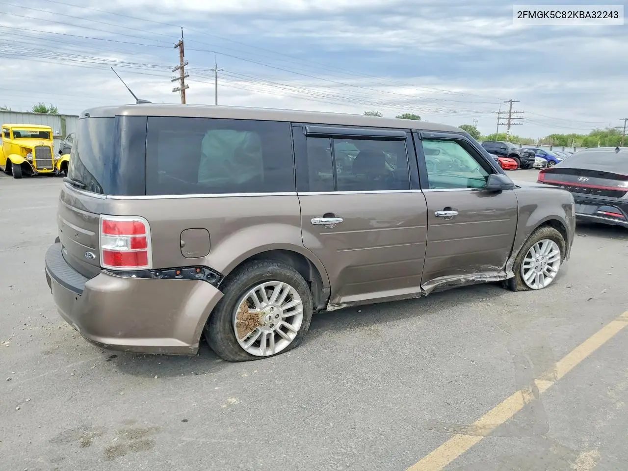2019 Ford Flex Sel VIN: 2FMGK5C82KBA32243 Lot: 60234256