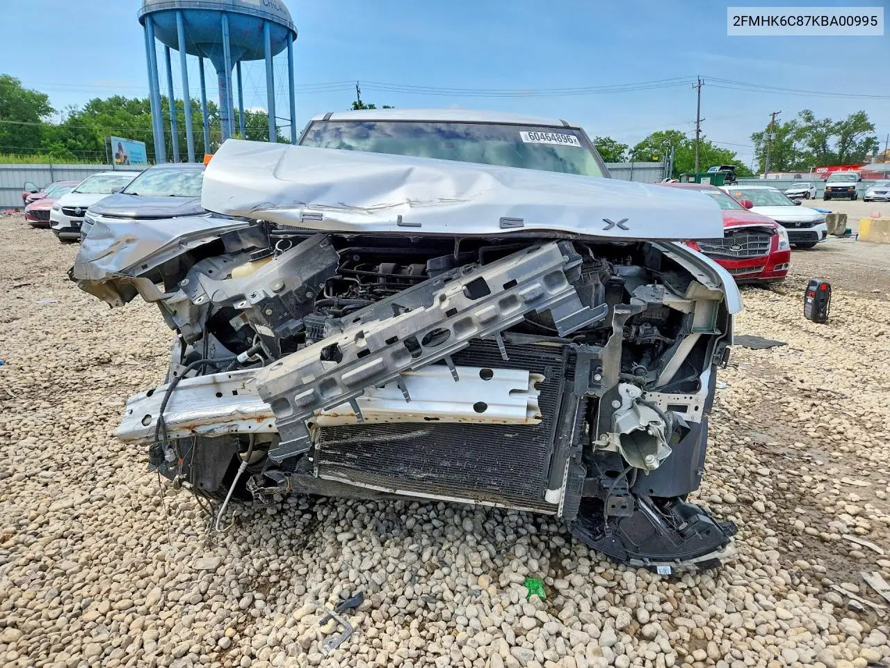 2019 Ford Flex Sel VIN: 2FMHK6C87KBA00995 Lot: 60464896
