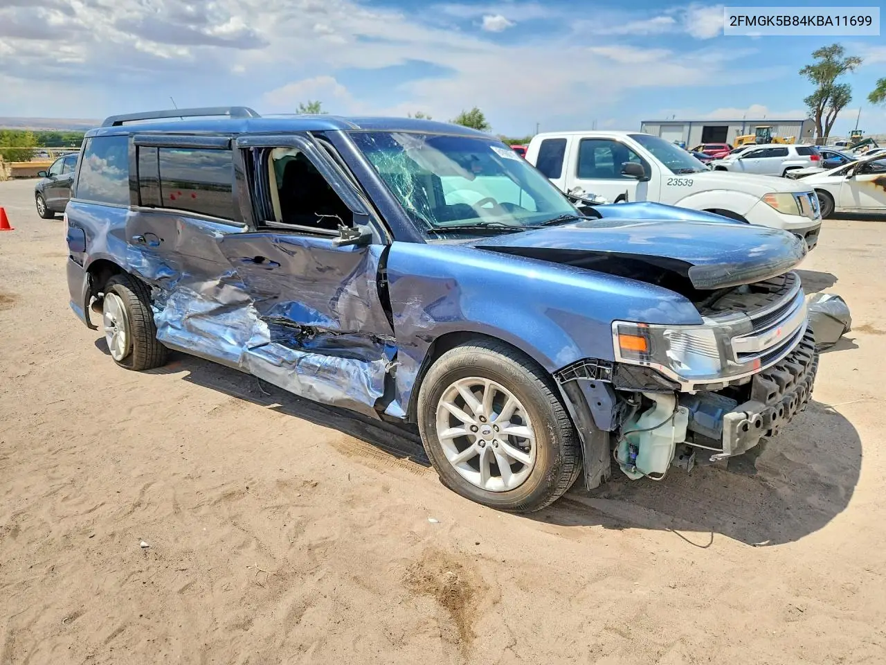 2FMGK5B84KBA11699 2019 Ford Flex Se