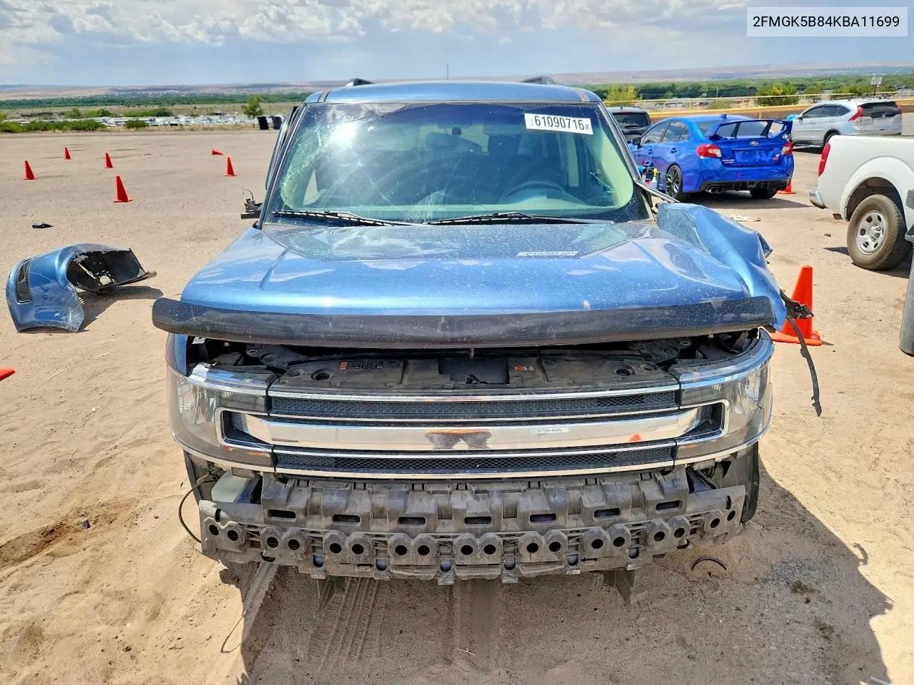 2FMGK5B84KBA11699 2019 Ford Flex Se