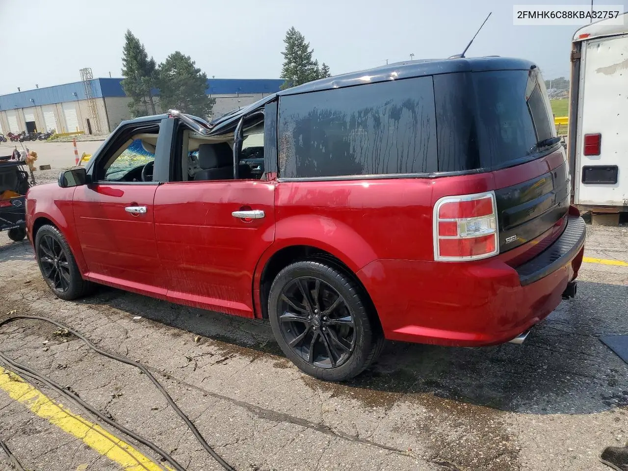 2019 Ford Flex Sel VIN: 2FMHK6C88KBA32757 Lot: 61128316