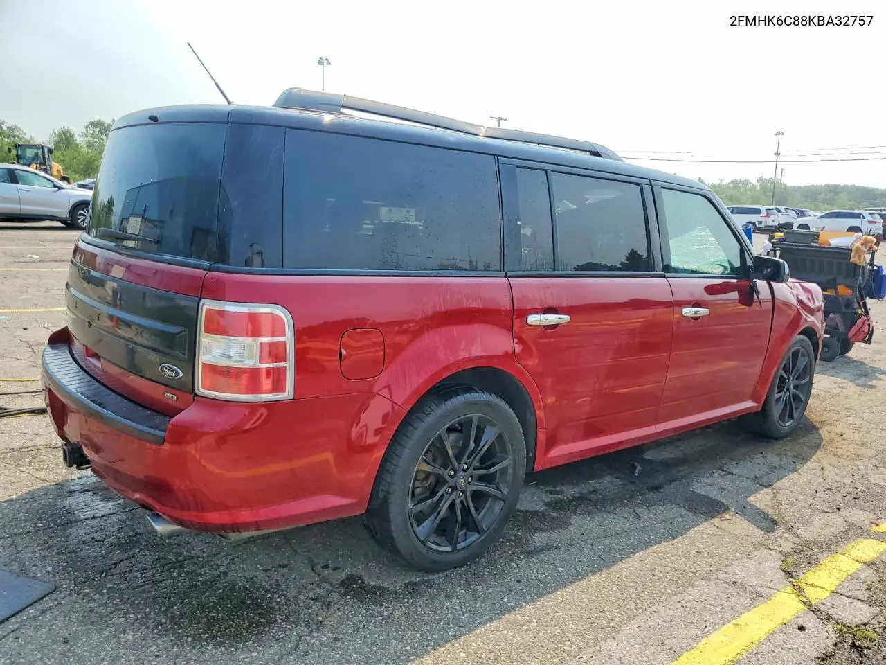 2019 Ford Flex Sel VIN: 2FMHK6C88KBA32757 Lot: 61128316
