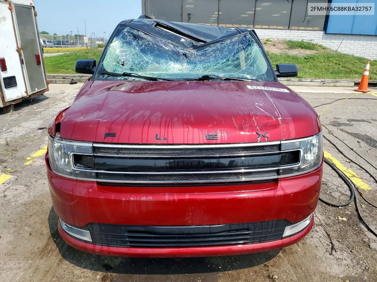 2019 Ford Flex Sel VIN: 2FMHK6C88KBA32757 Lot: 61128316