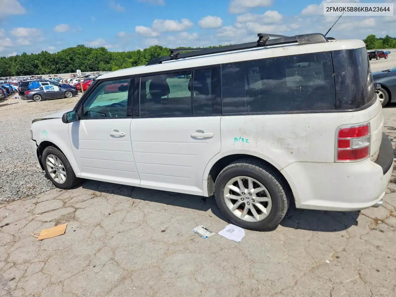 2019 Ford Flex Se VIN: 2FMGK5B86KBA23644 Lot: 61202516