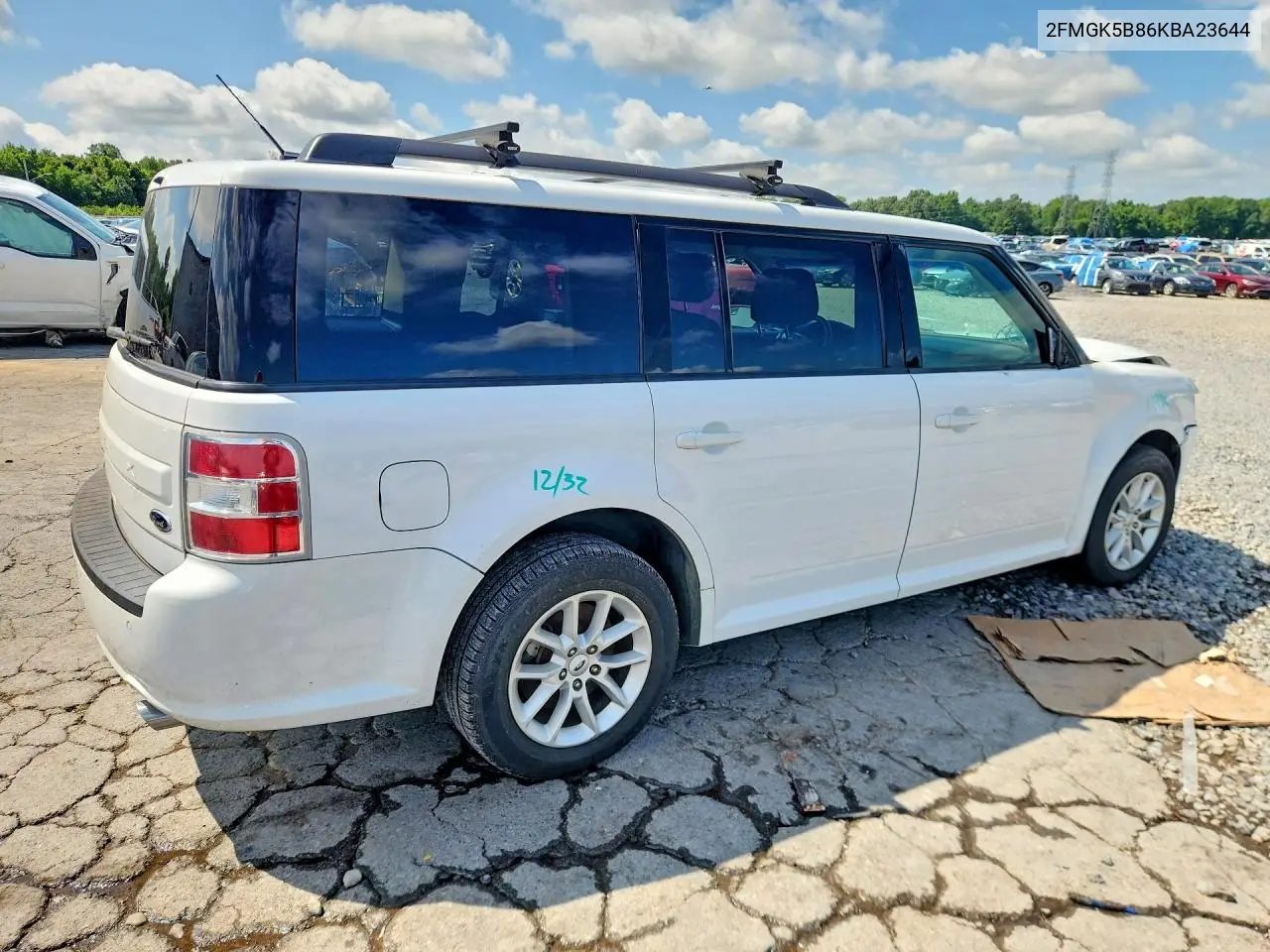 2019 Ford Flex Se VIN: 2FMGK5B86KBA23644 Lot: 61202516