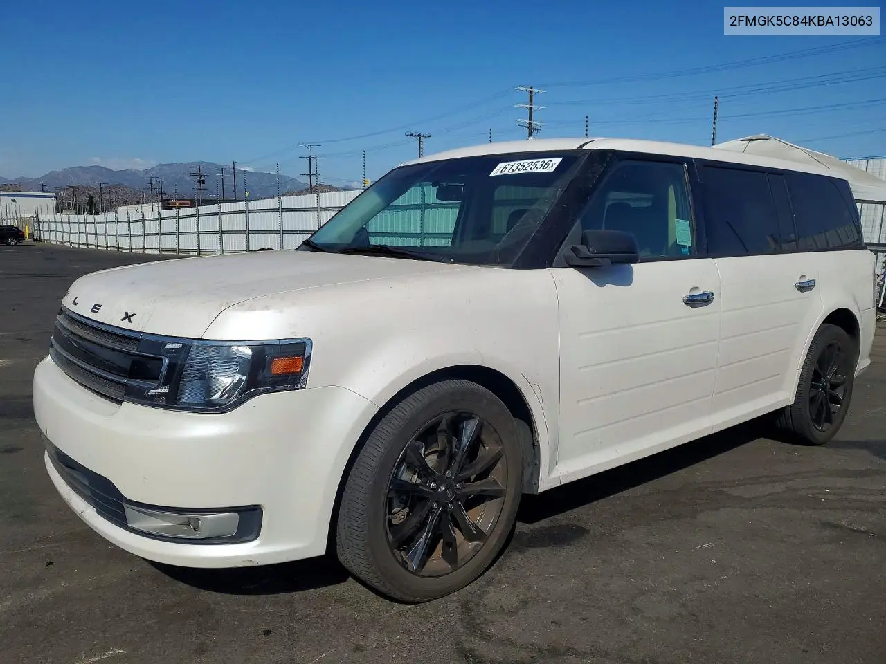 2019 Ford Flex Sel VIN: 2FMGK5C84KBA13063 Lot: 61352536