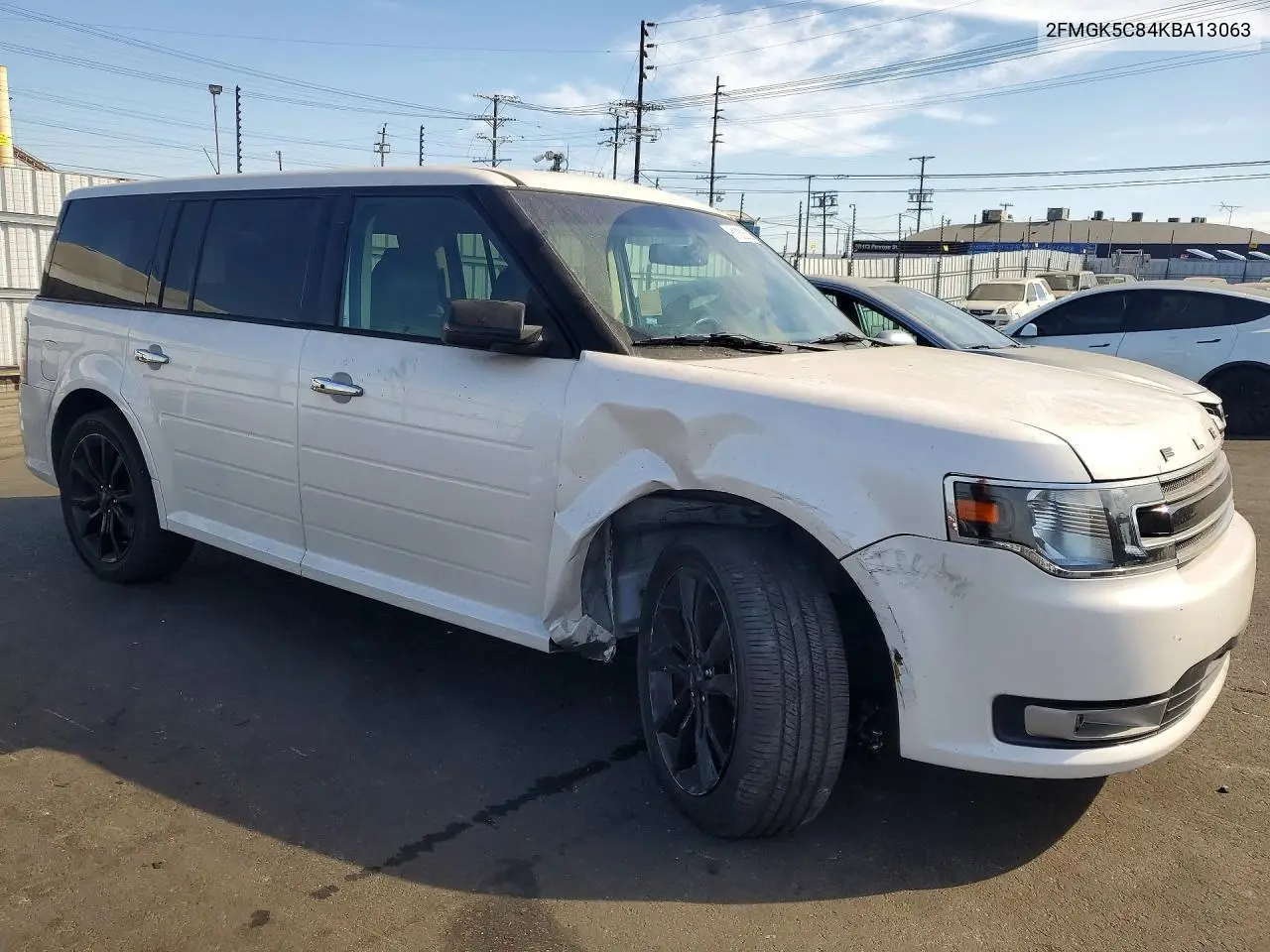 2019 Ford Flex Sel VIN: 2FMGK5C84KBA13063 Lot: 61352536