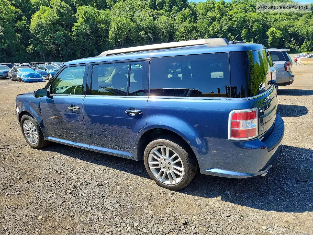 2019 Ford Flex Sel VIN: 2FMGK5C88KBA00476 Lot: 62014006