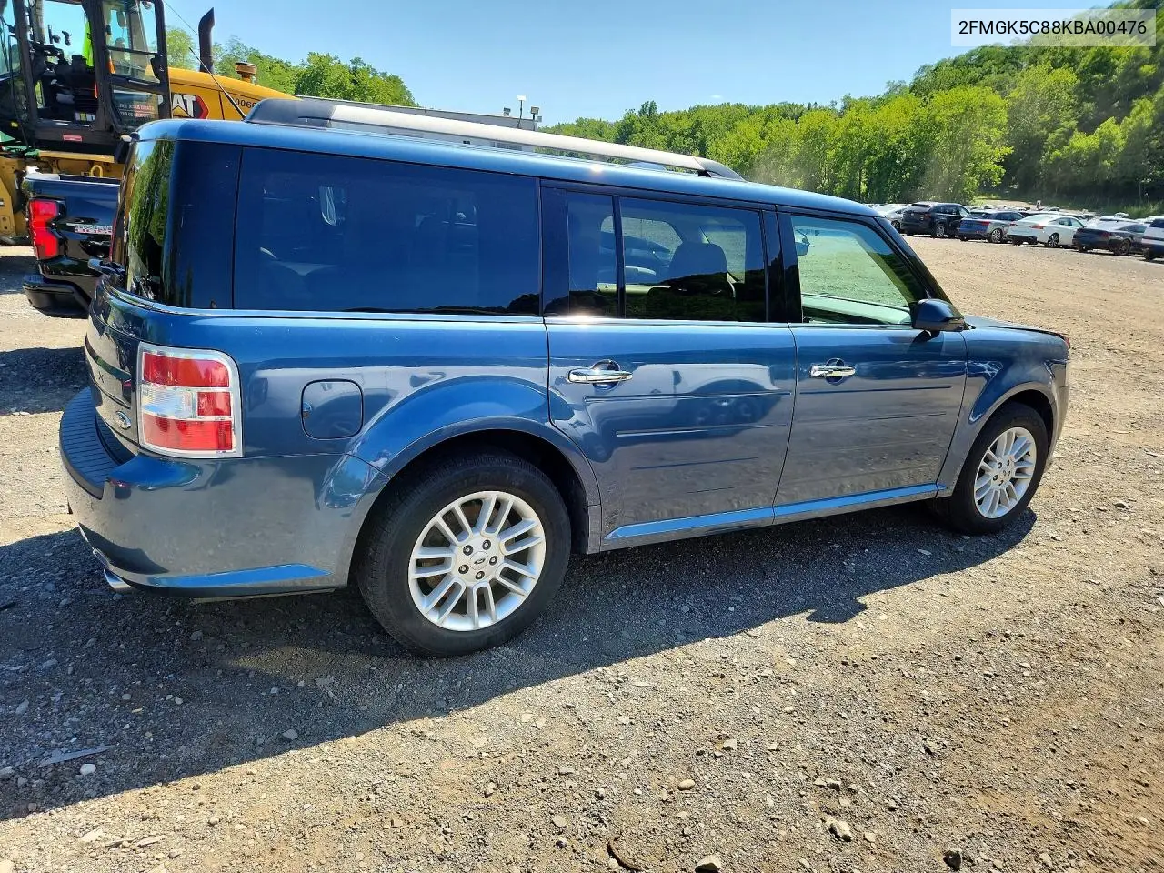 2019 Ford Flex Sel VIN: 2FMGK5C88KBA00476 Lot: 62014006