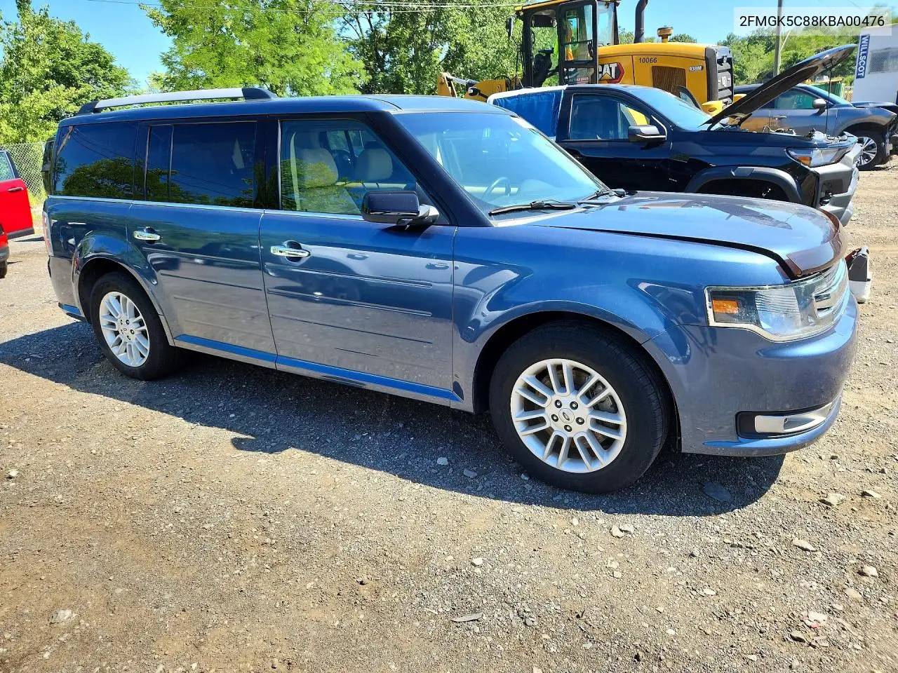 2019 Ford Flex Sel VIN: 2FMGK5C88KBA00476 Lot: 62014006