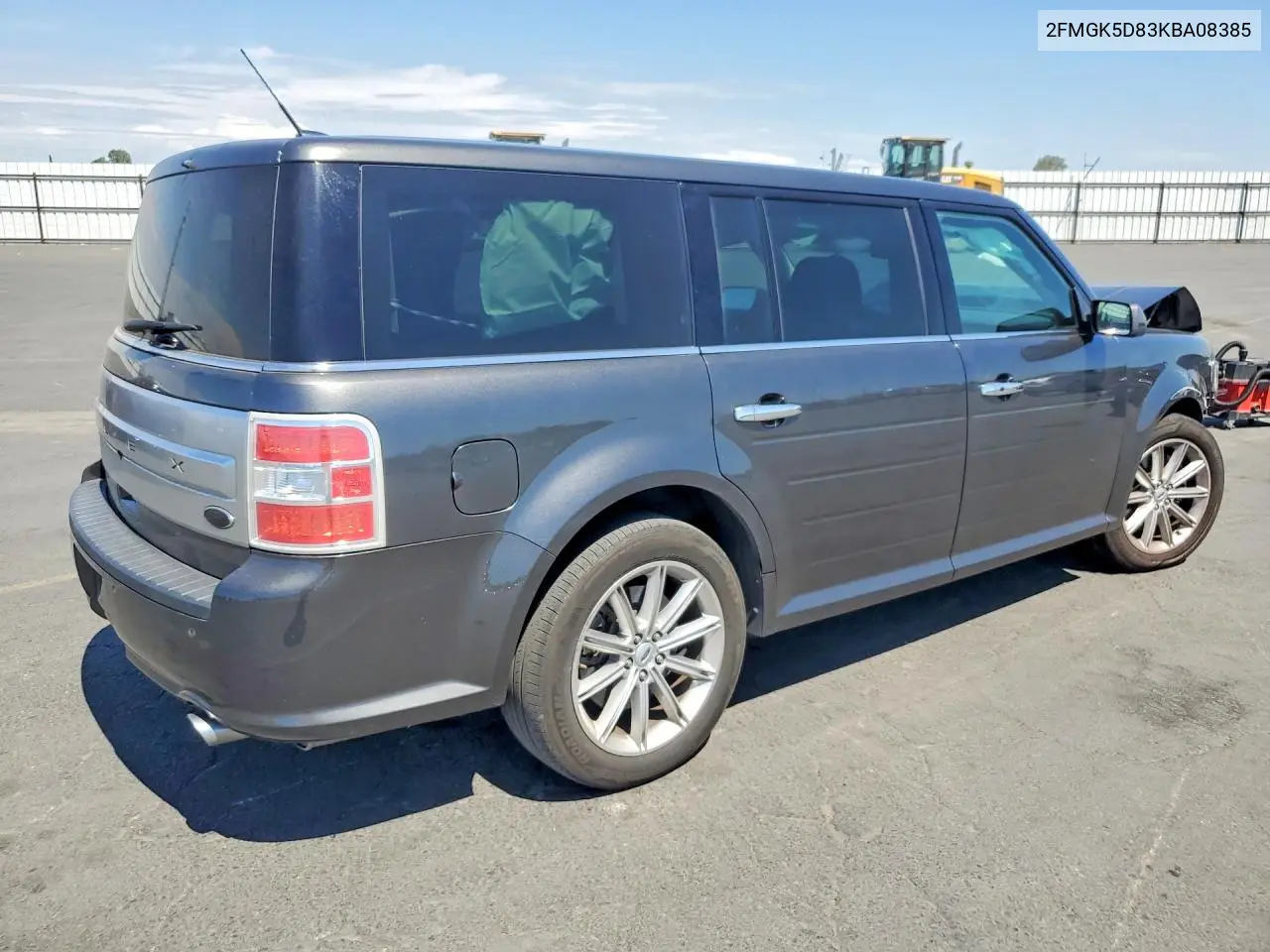 2019 Ford Flex Limited VIN: 2FMGK5D83KBA08385 Lot: 62125316