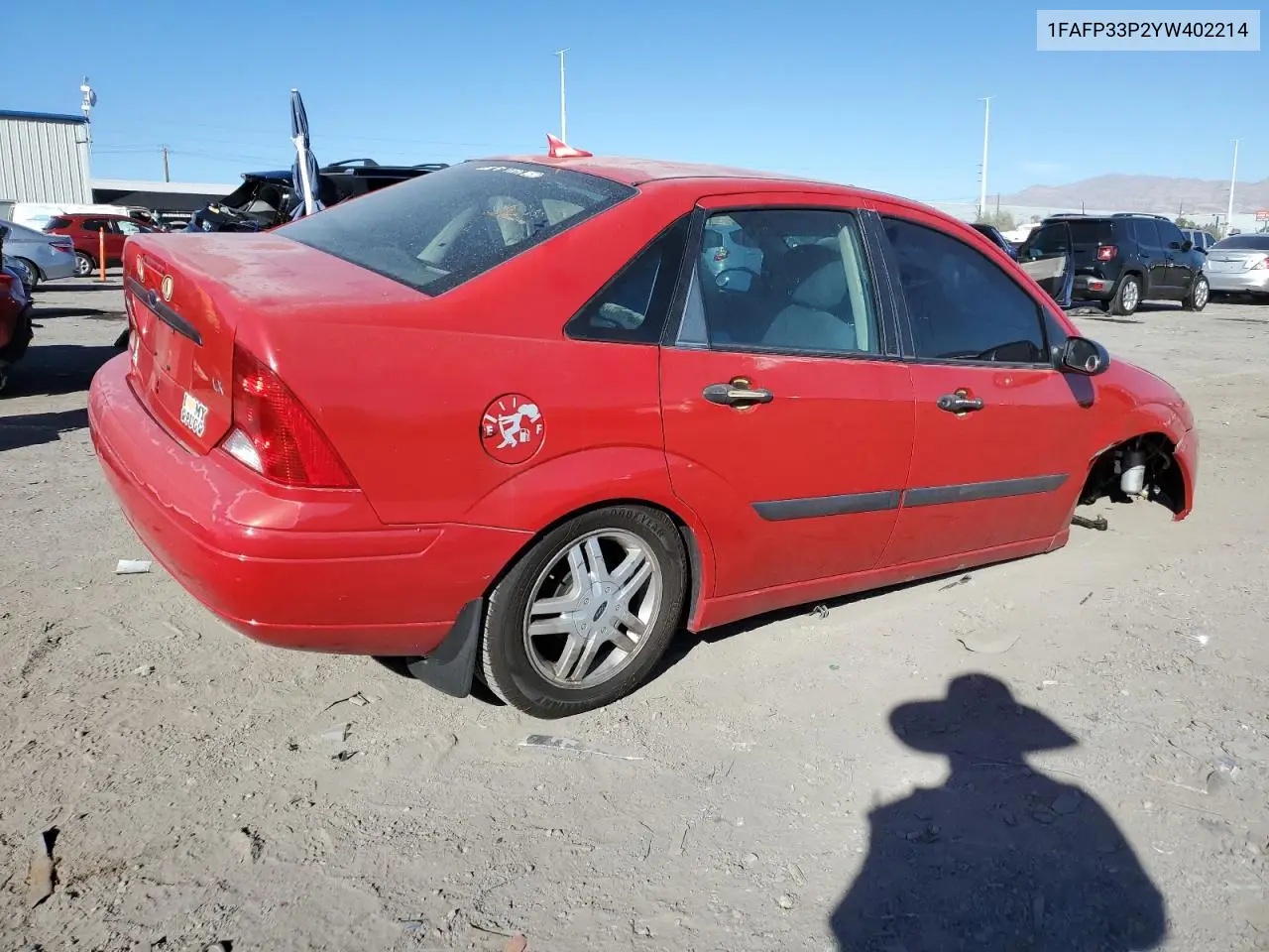 1FAFP33P2YW402214 2000 Ford Focus Lx