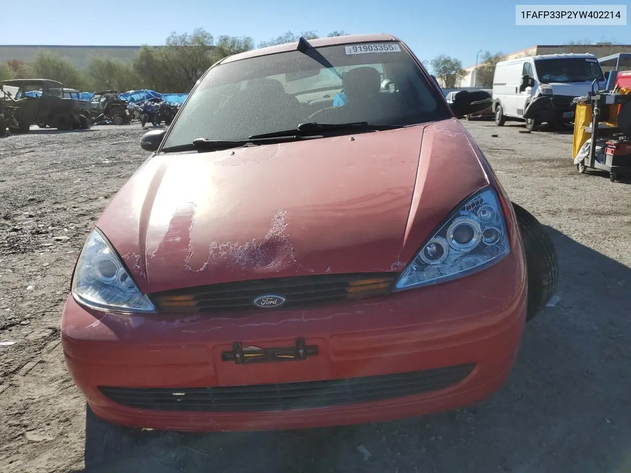 1FAFP33P2YW402214 2000 Ford Focus Lx