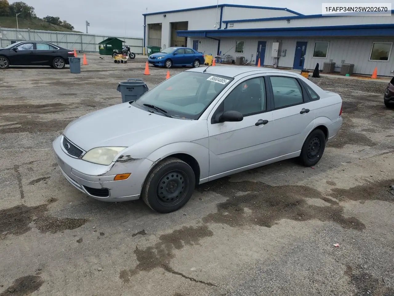 1FAFP34N25W202670 2005 Ford Focus Zx4