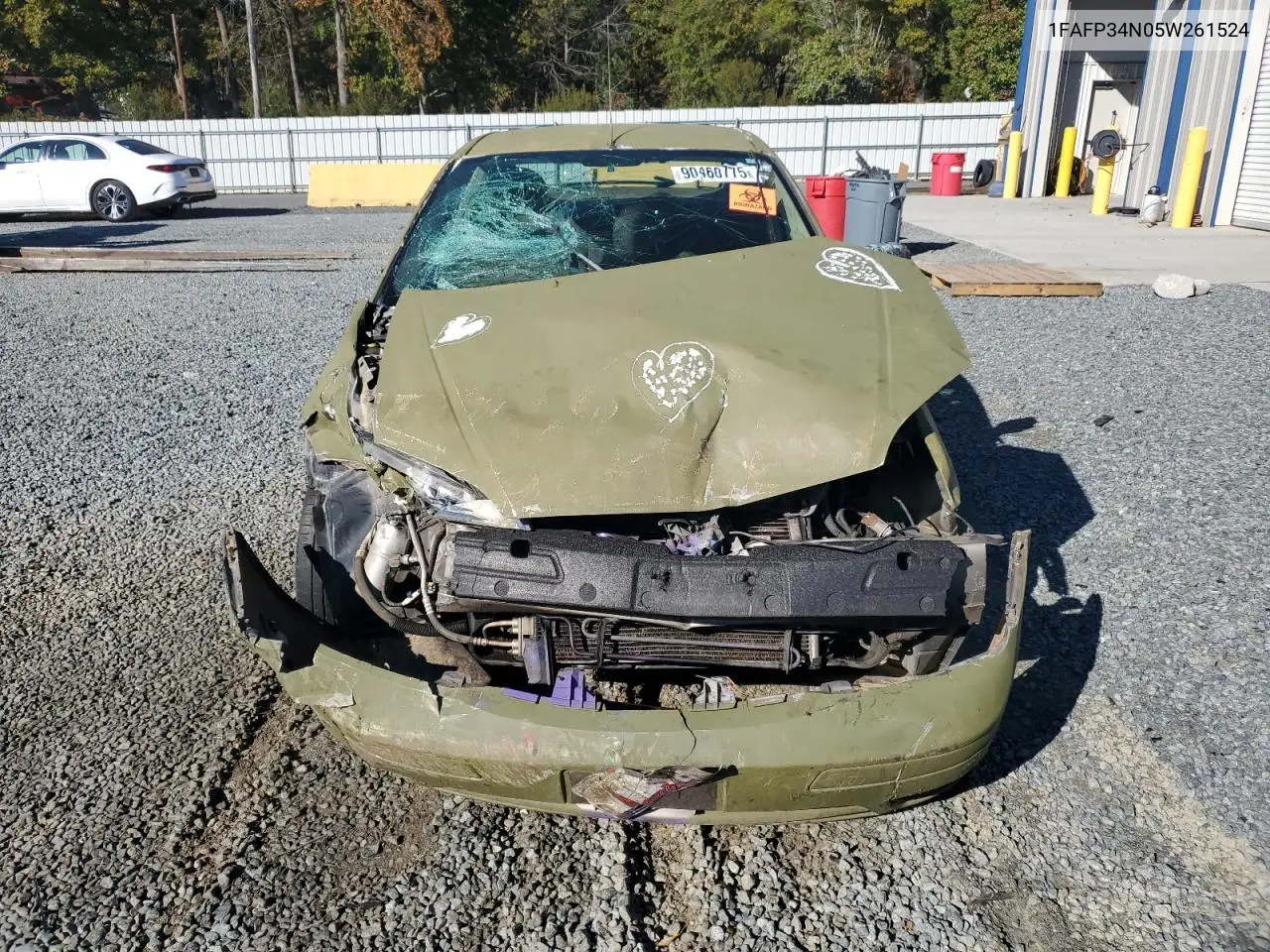 1FAFP34N05W261524 2005 Ford Focus Zx4