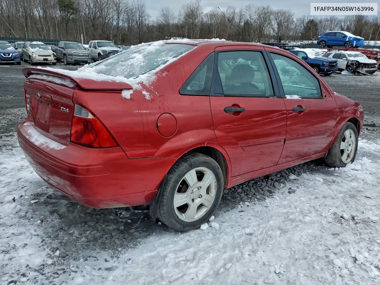 1FAFP34N05W163996 2005 Ford Focus Zx4