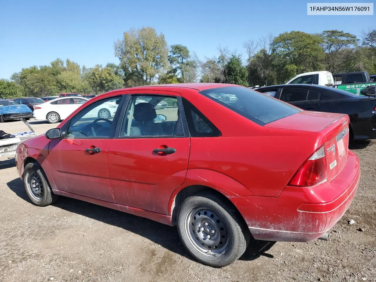 1FAHP34N56W176091 2006 Ford Focus Zx4