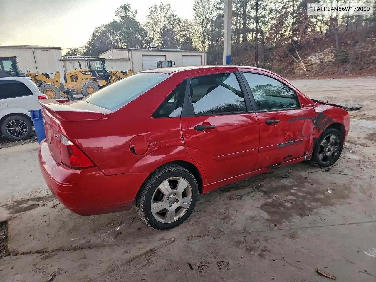 1FAFP34N86W172009 2006 Ford Focus Zx4