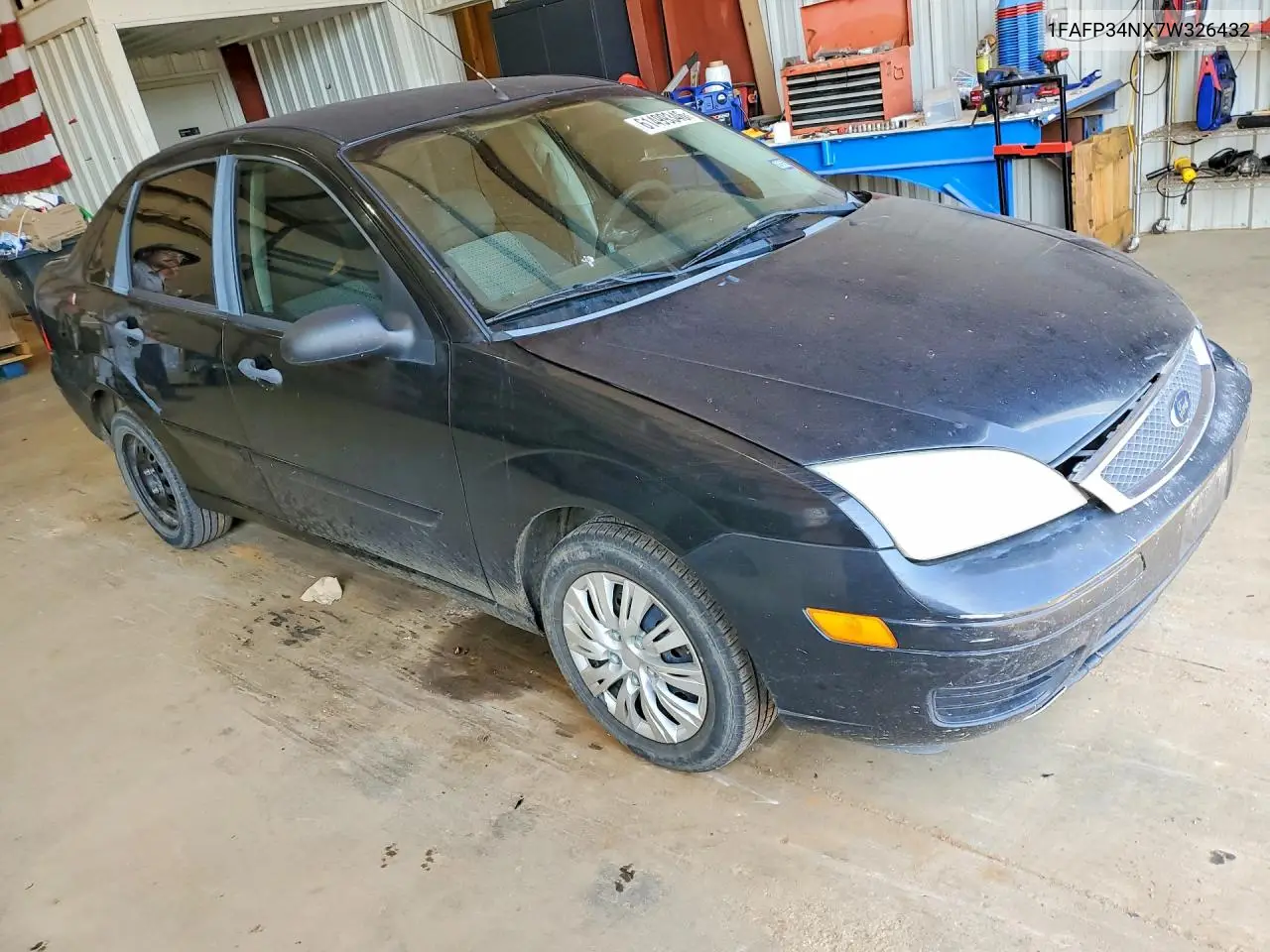 2007 Ford Focus Zx4/S/Se/Ses VIN: 1FAFP34NX7W326432 Lot: 61499346
