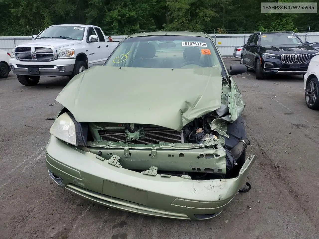 2007 Ford Focus Zx4 VIN: 1FAHP34N47W255995 Lot: 61576976