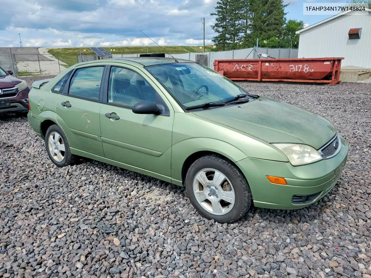 1FAHP34N17W148824 2007 Ford Focus Zx4