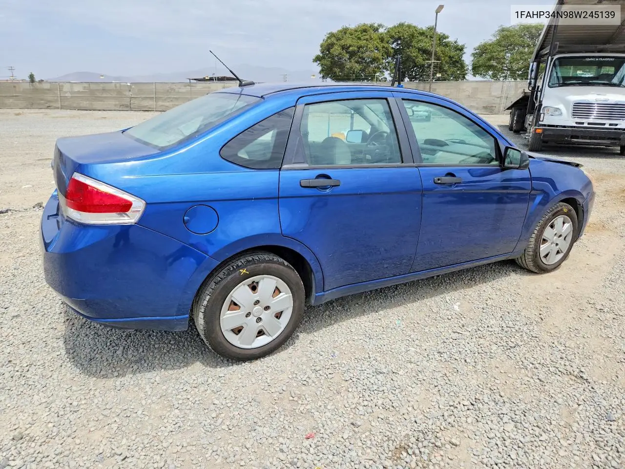 2008 Ford Focus S/Se VIN: 1FAHP34N98W245139 Lot: 61603826