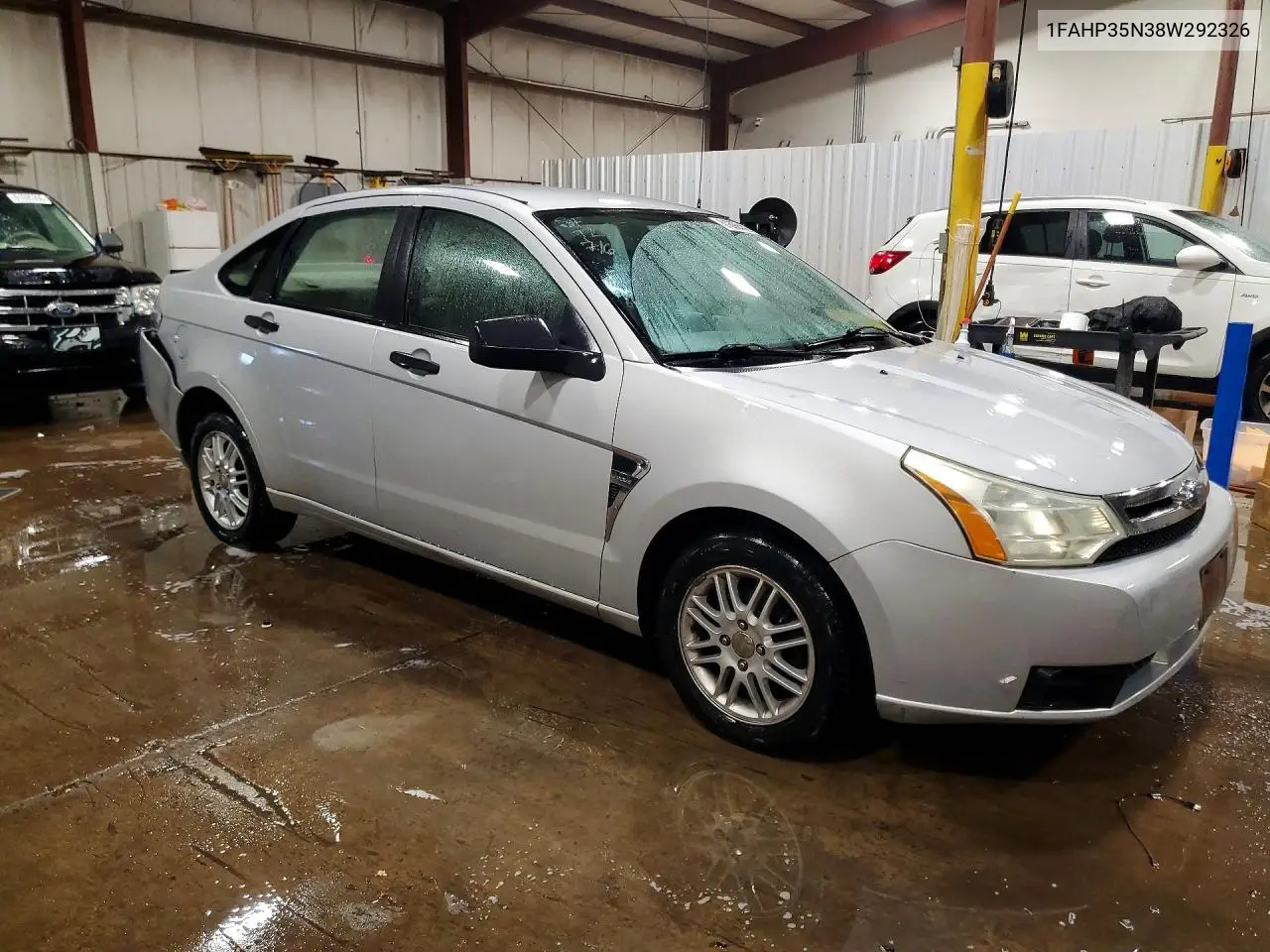 2008 Ford Focus Se VIN: 1FAHP35N38W292326 Lot: 61888446