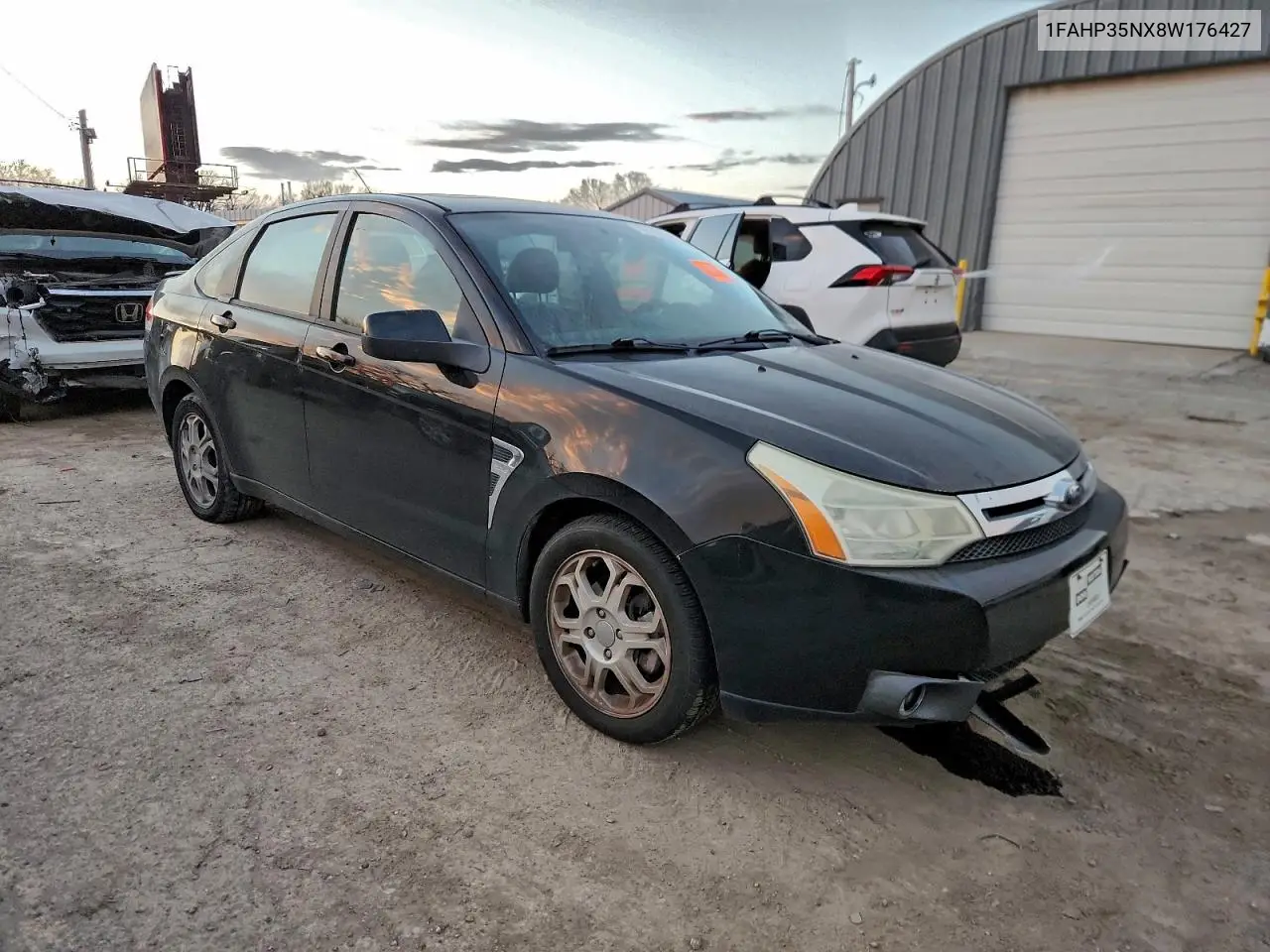 1FAHP35NX8W176427 2008 Ford Focus Se
