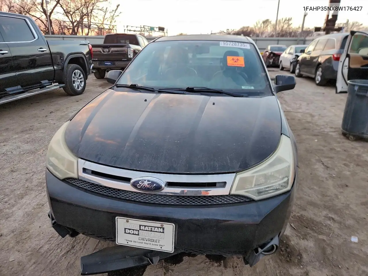 1FAHP35NX8W176427 2008 Ford Focus Se