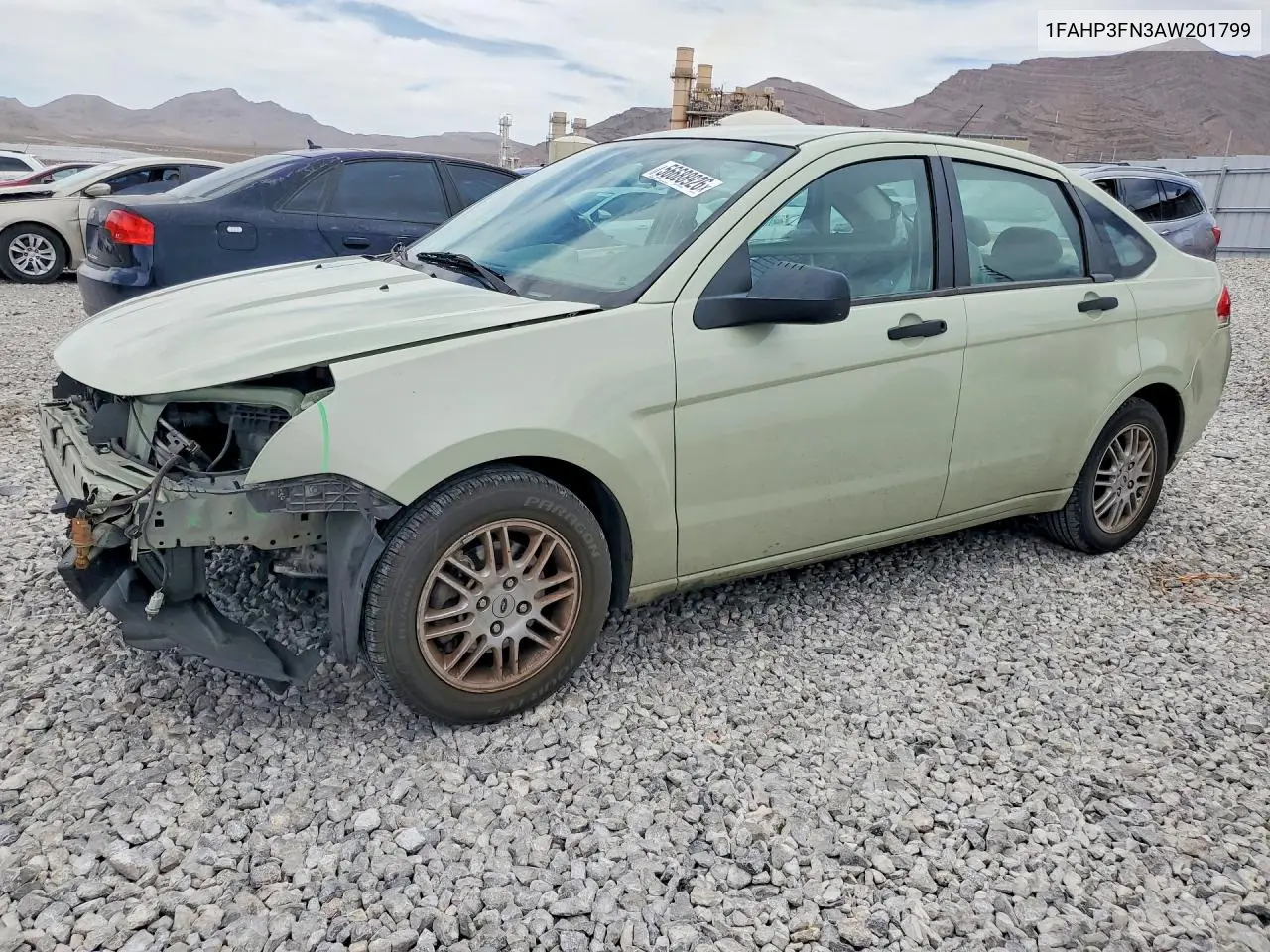 2010 Ford Focus Se VIN: 1FAHP3FN3AW201799 Lot: 56688926