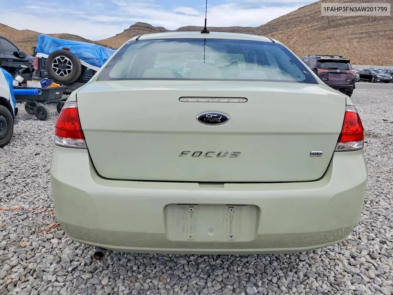 2010 Ford Focus Se VIN: 1FAHP3FN3AW201799 Lot: 56688926