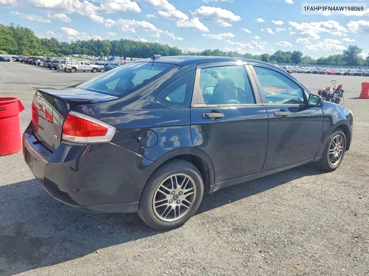 2010 Ford Focus Se VIN: 1FAHP3FN4AW198069 Lot: 58047786