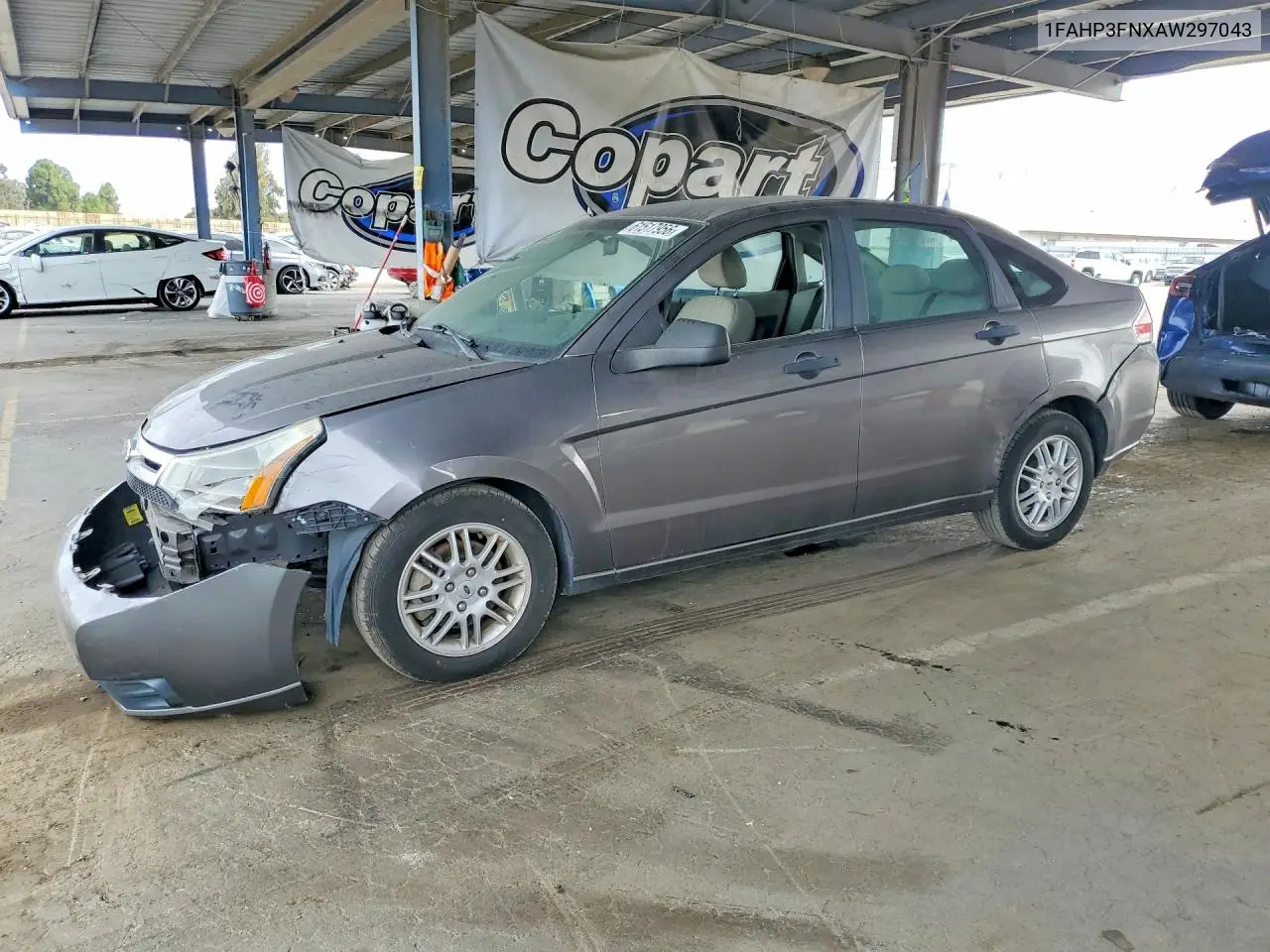 2010 Ford Focus Se VIN: 1FAHP3FNXAW297043 Lot: 61517956